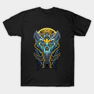 Mecha skull judgement T-Shirt